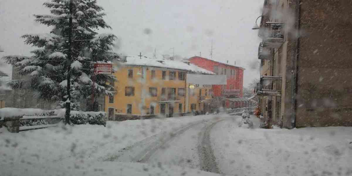 Stato di attenzione per neve e gelo