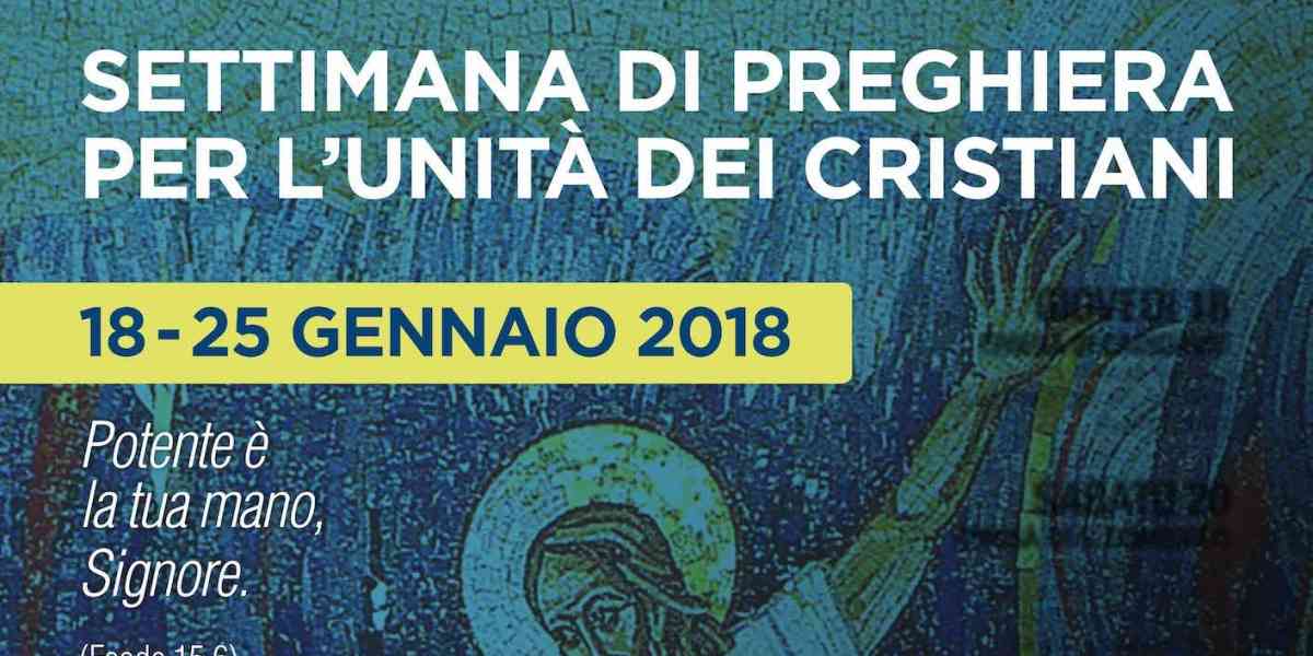 Settimana di preghiera per l'unità dei cristiani