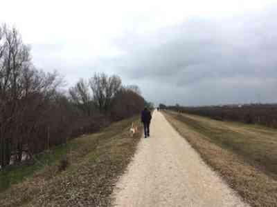 Lungo il Pontoncello facendo base a Zevio