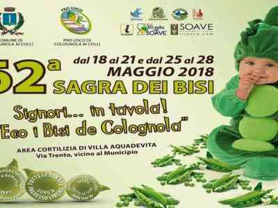 Colognola ai Colli. Al via la 62ª Sagra dei Bisi
