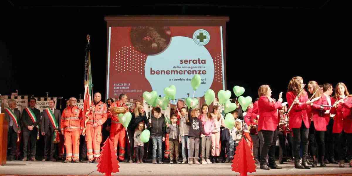 Croce Verde Verona: premiati 190 soccorritori