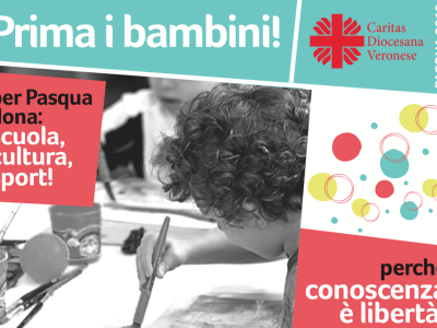 La solidarietà pasquale dice "Prima i bambini!"