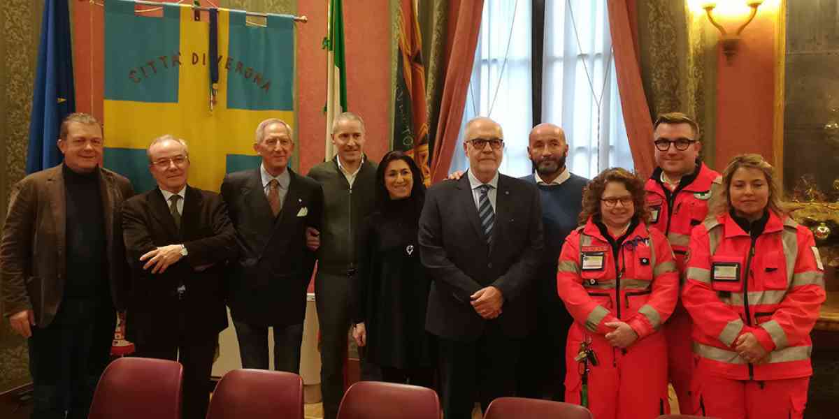 Festa in Gran Guardia per i 110 anni della Croce Verde