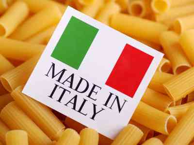 Pasta italiana, grano italiano