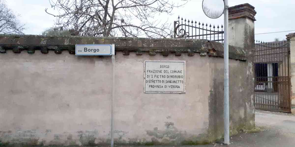 Isola Rizza e S. Pietro di Morubio assieme in un "Borgo Veronese"