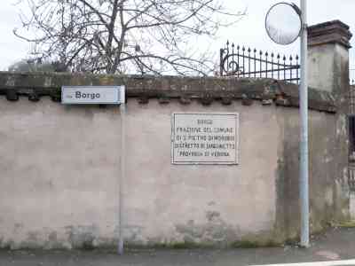 Isola Rizza e S. Pietro di Morubio assieme in un "Borgo Veronese"