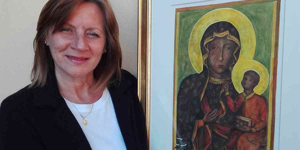 Pizzoletta. Donato un quadro raffigurante la Madonna nera di Czestochowa