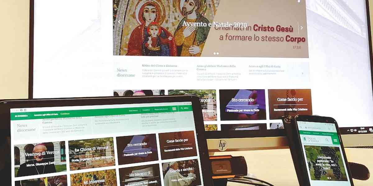 Il nuovo portale internet della Diocesi di san Zeno