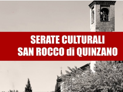 Quinzano. Al via on line le “Serate culturali San Rocco”