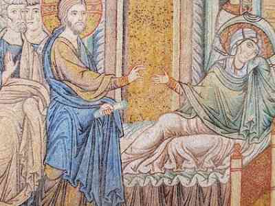 Gesù dona vita per il servizio