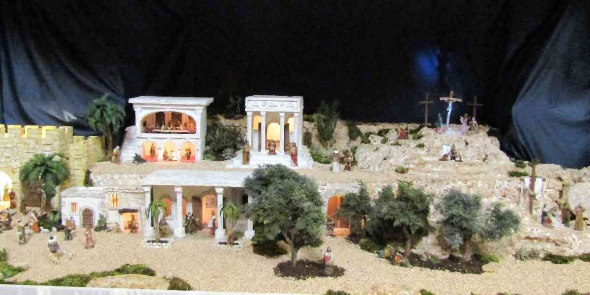 Fino a Pentecoste è possibile visitare il presepe pasquale