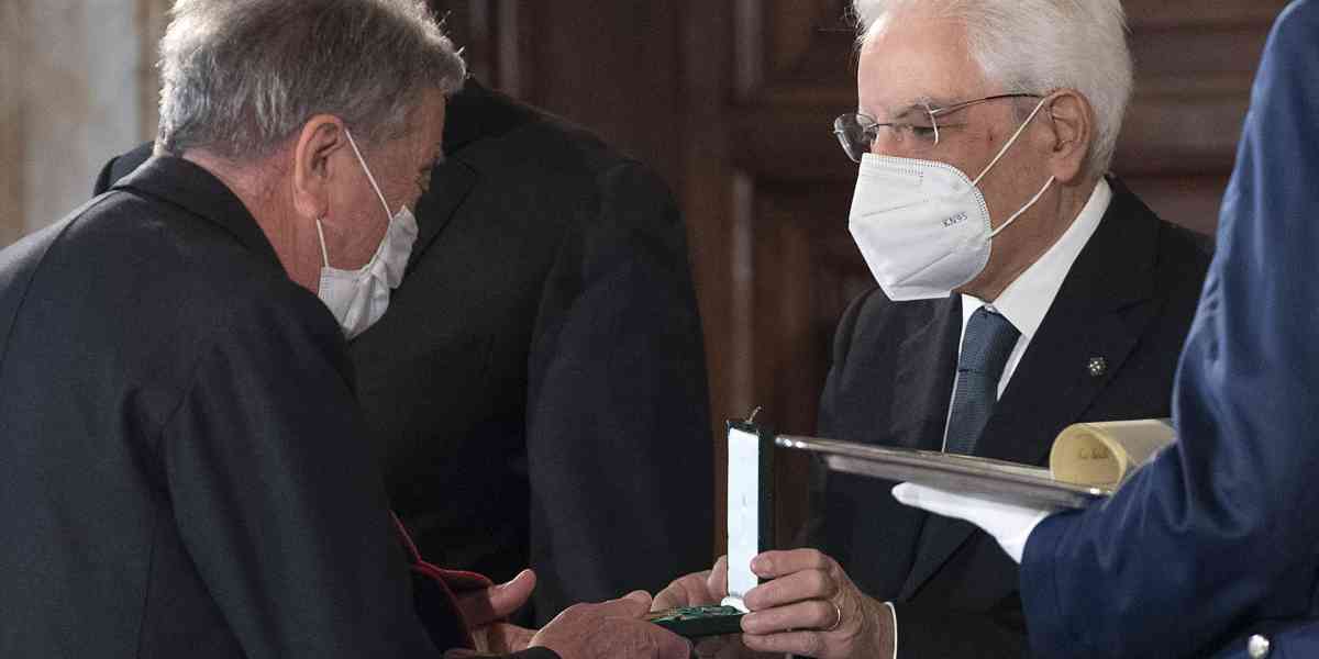 Gli imprenditori veronesi Giuseppe Vicenzi e Marilisa Allegrini insigniti dal presidente Mattarella