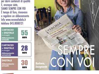 Verona fedele è “Sempre con voi”