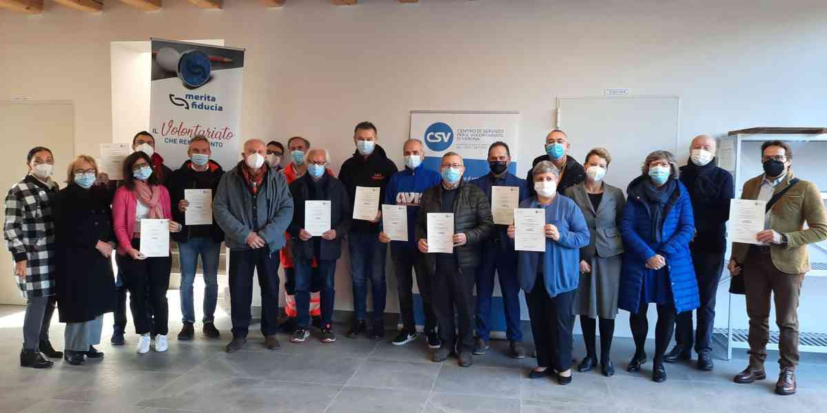 Il Centro di Servizio per il Volontariato premia le associazioni che meritano fiducia