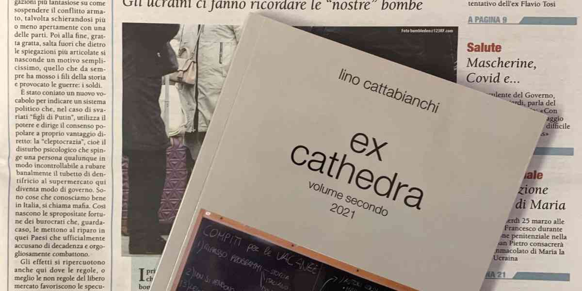 "Ex cathedra": Lino Cattabianchi fa il bis
