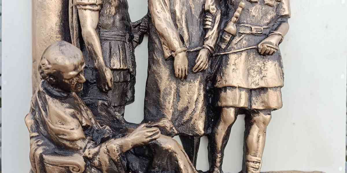 Le formelle della Via Crucis di Gerusalemme in mostra