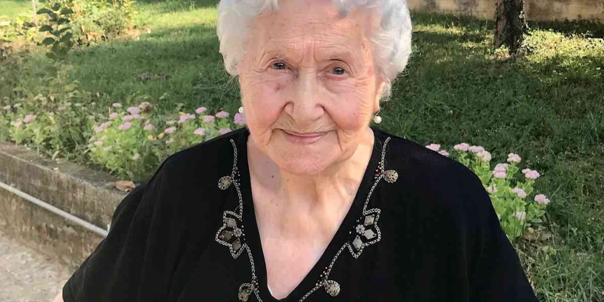 «La nostra supernonna Luigina: un esempio lungo 100 anni»