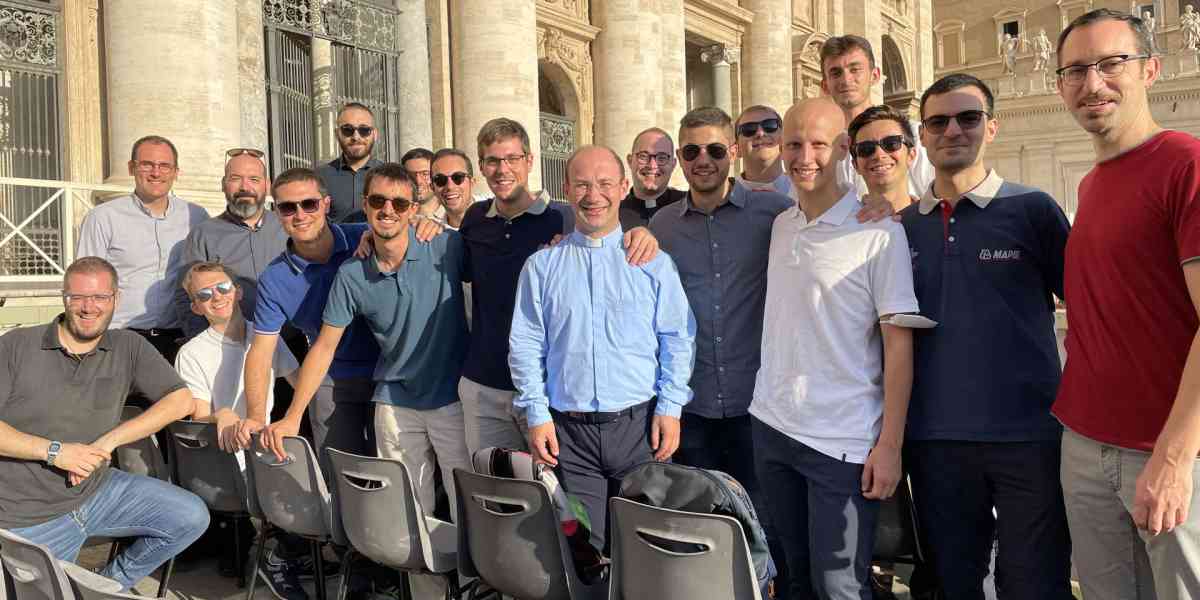 Il pellegrinaggio a Roma dei seminaristi di teologia