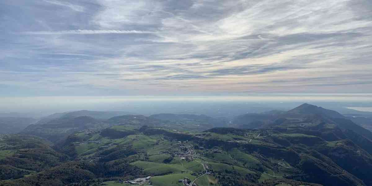 Dal Corno d’Aquilio il panorama è infinito