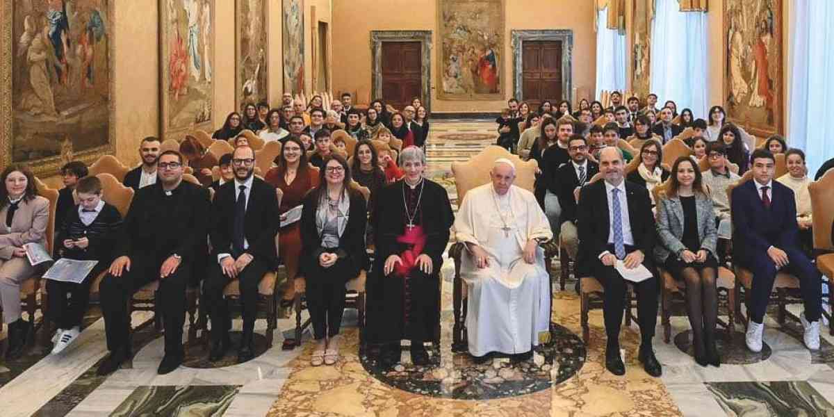 UP Sant'Ambrogio-Domegliara. L'Acr in visita dal Papa