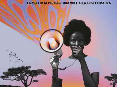 Una giovane attivista in lotta per la giustizia climatica