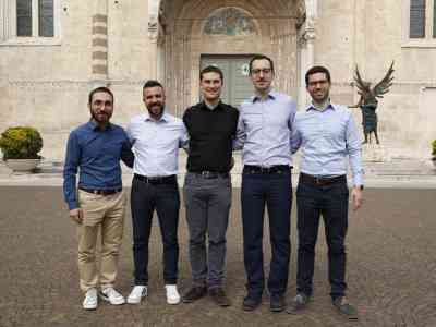 Il rito di ammissione di cinque seminaristi
