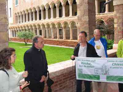 La Diocesi ha incontrato un gruppo di pellegrini tedeschi vittime di abusi