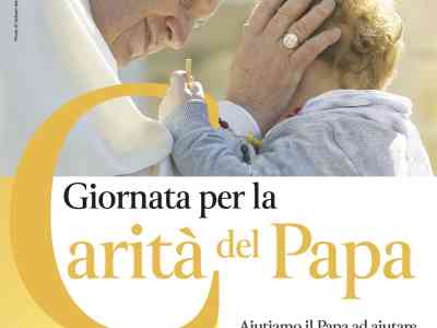 Domenica 25 giugno è la Giornata per la carità del Papa