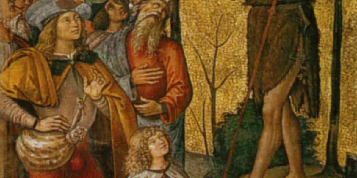 Giovanni, il battezzatore annuncia  la venuta del Messia