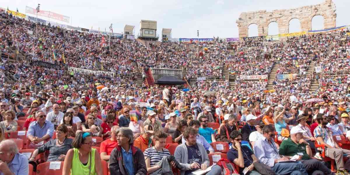 Sarà un’Arena di pace che abbraccerà la giustizia