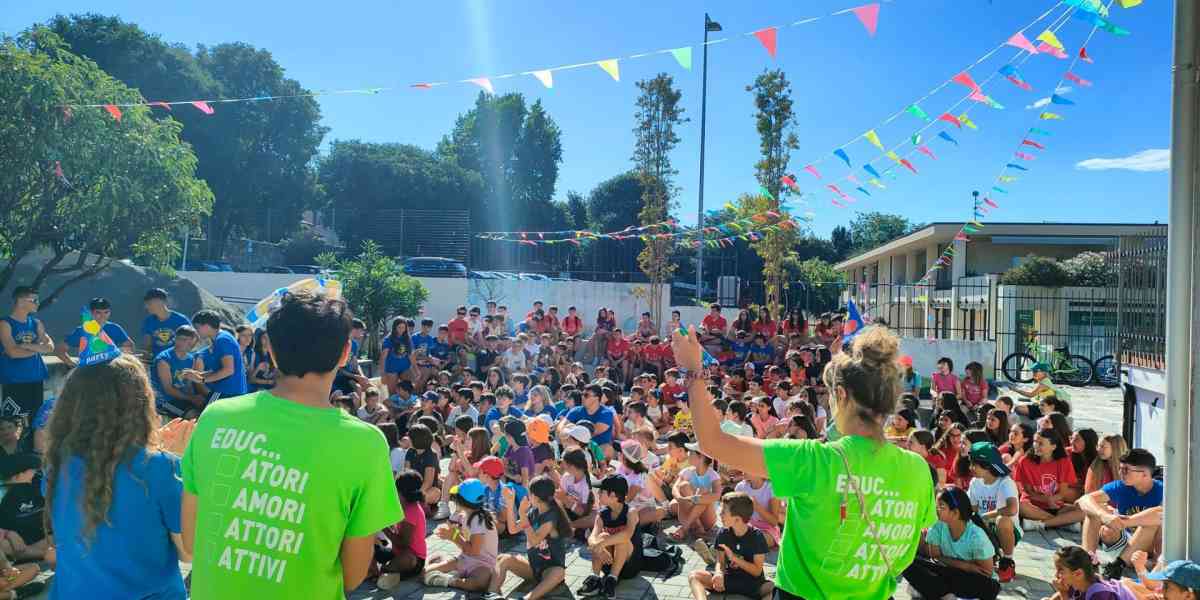 Lonato - Dante accompagna due Grest alle... stelle