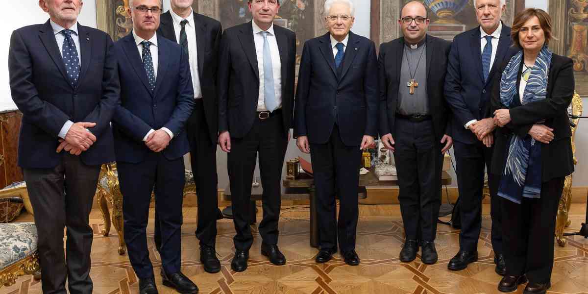 Delegazione del Don Calabria dal presidente Mattarella