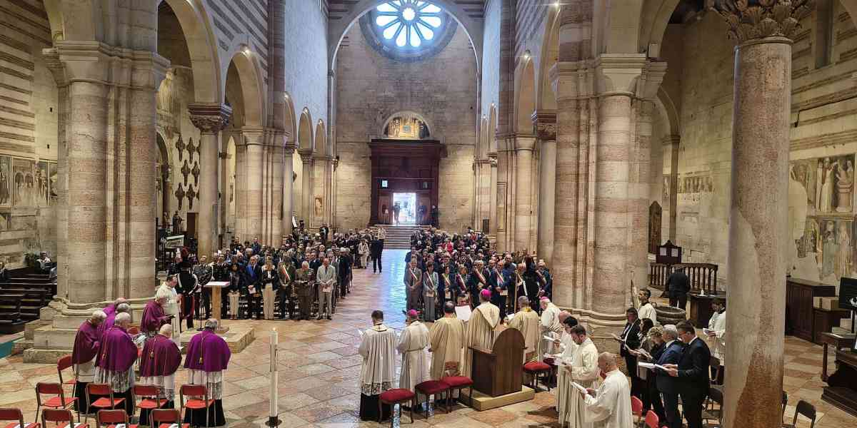 Festa del patrono san Zeno: il discorso alla città del vescovo Domenico Pompili