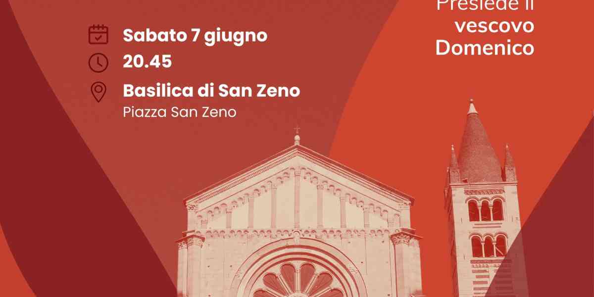 Veglia di Pentecoste col vescovo Domenico a san Zeno