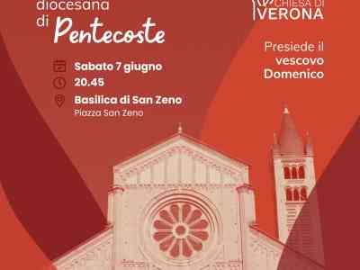 Veglia di Pentecoste col vescovo Domenico a san Zeno