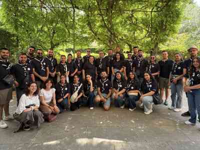 Visita dalla Palestina cristiana i 30 ragazzi che come noi...