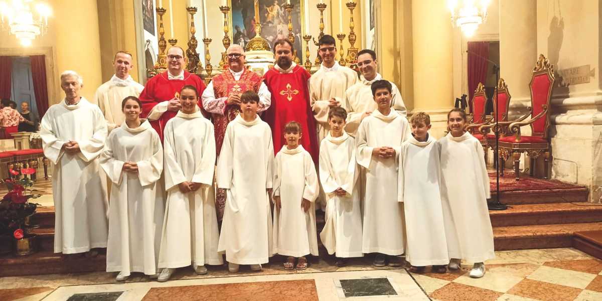 Valeggio: il saluto delle comunità a mons. Bonetti