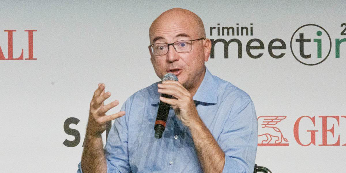 Aldo Cazzullo in dialogo col vescovo Domenico Pompili