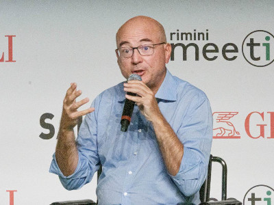 Aldo Cazzullo in dialogo col vescovo Domenico Pompili