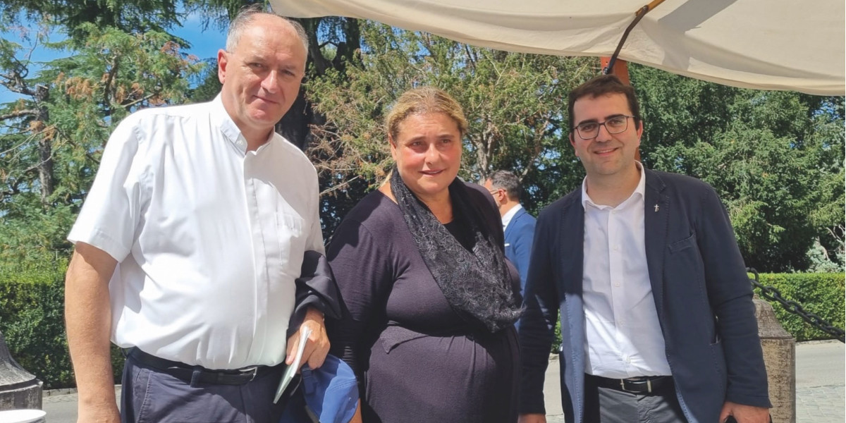 Legnaghesi a Roma e l'incontro con la famiglia Acutis
