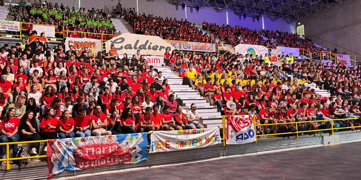 Un Meeting speciale con 4.000 adolescenti al palasport