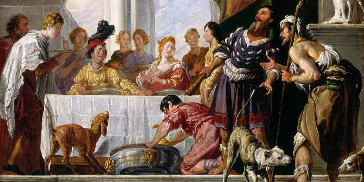 Il povero morì e fu portatoaccanto ad Abramo