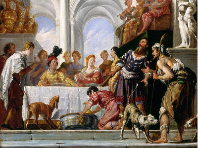 Il povero morì e fu portatoaccanto ad Abramo