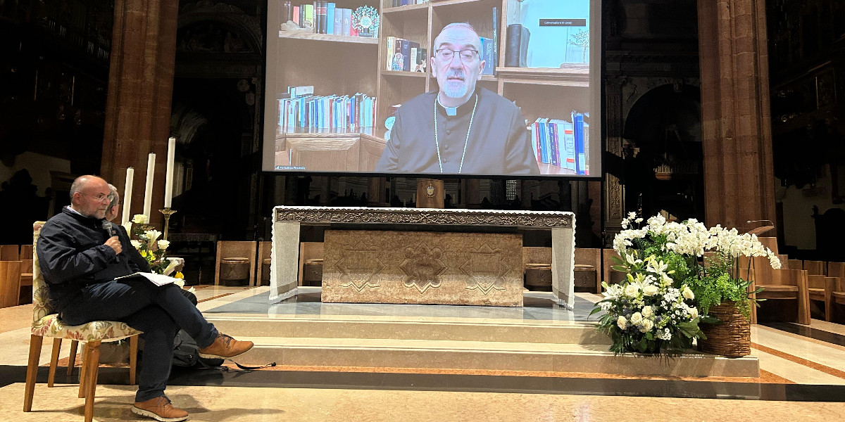 Il cardinal Pierbattista Pizzaballa, patriarca di Gerusalemme dei Latini, apre "Poeti sociali"