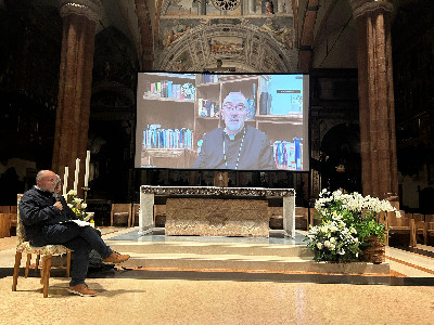 Il cardinal Pierbattista Pizzaballa, patriarca di Gerusalemme dei Latini, apre "Poeti sociali"