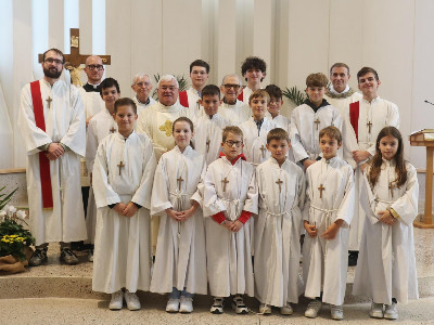 Il saluto di don Accordini alla comunità di Balconi