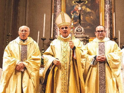 Dal Vescovo l’augurio alla comunità «di essere recettiva al Vangelo»