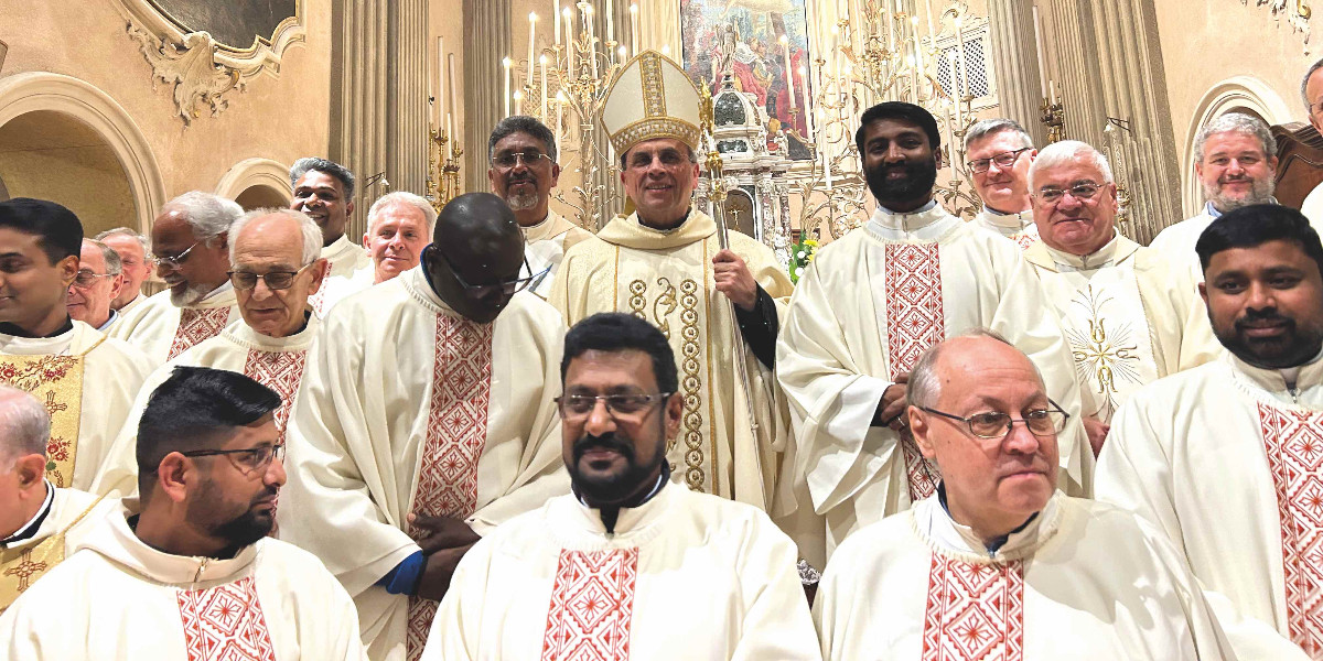 Don Thazhathel: «Cammineremo insieme come una famiglia»