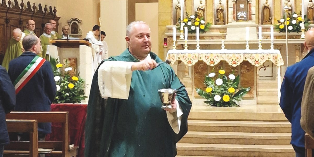 Don Valdegamberi «pastore per missione e agricoltore per passione»