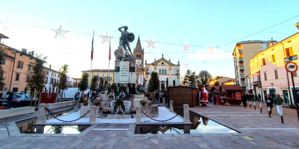 Il rinnovato centro di Isola della Scala adesso è più bello e più funzionale
